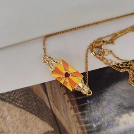 Taabiz Heart Neck chain